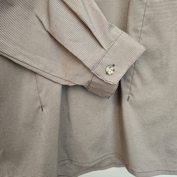 Women's Beige Shirt With Pockets - Picture 6 of 9